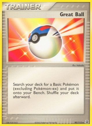 Great Ball 090  - Reverse Holofoil Delta Species - Uncommon