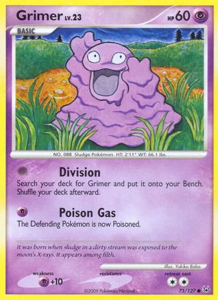 Grimer  Platinum - Common