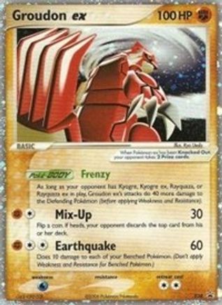 Groudon ex - 038 (EX Collector's Tins)  - Holofoil Nintendo Promos - Promo
