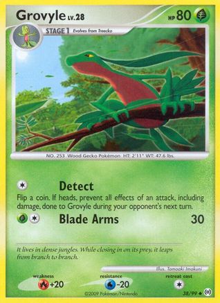 Grovyle (38) (38) 038  Arceus - Uncommon