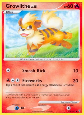 Growlithe 108  Supreme Victors - Common