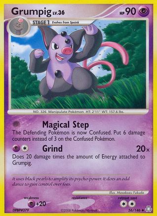 Grumpig  Legends Awakened - Uncommon