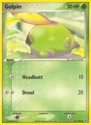 Gulpin  Emerald - Common