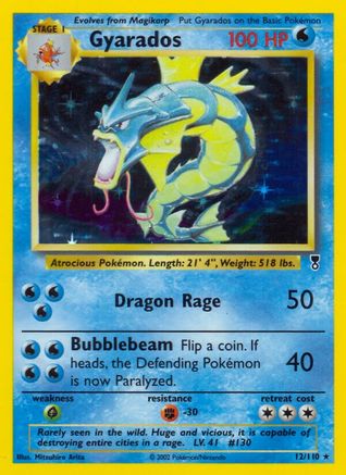 Gyarados  - Reverse Holofoil Legendary Collection - Holo Rare