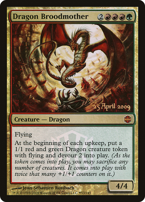 Dragon Broodmother (PRE-53★) - Alara Reborn Promos Foil
