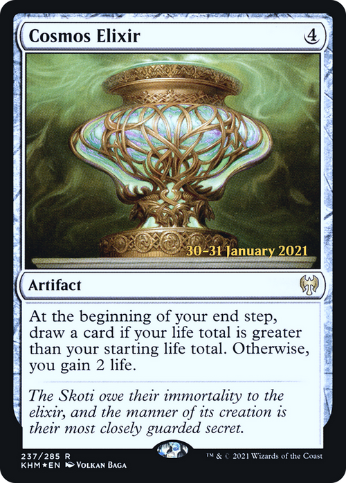 Cosmos Elixir (PRE-237S) - Kaldheim Promos Foil