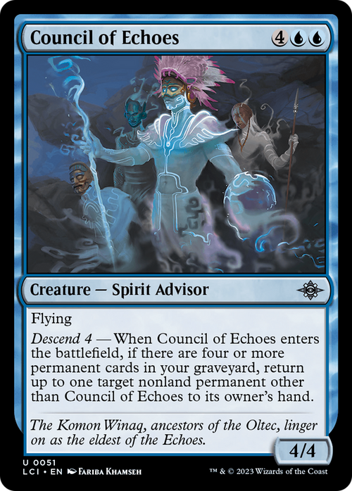 Council of Echoes (LCI-051) - The Lost Caverns of Ixalan Foil