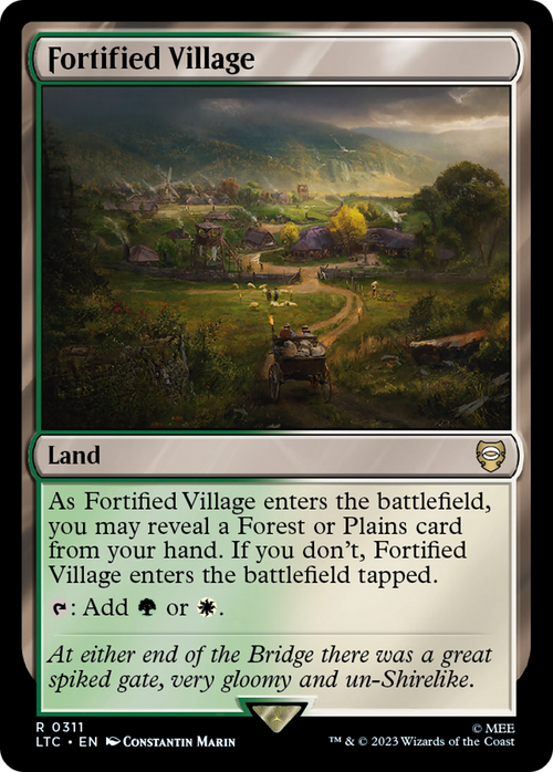 Fortified Village (LTC-311) - Tales of Middle-earth Commander