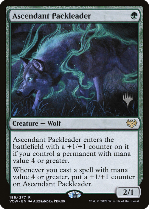 Ascendant Packleader (PPMID-) - Innistrad: Crimson Vow Promos Foil