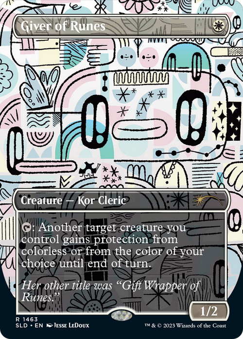 Giver of Runes (SLD-1463) - Secret Lair Drop (Borderless)