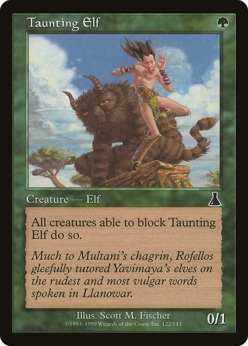 Taunting Elf (UDS-122) - Urza's Destiny Foil
