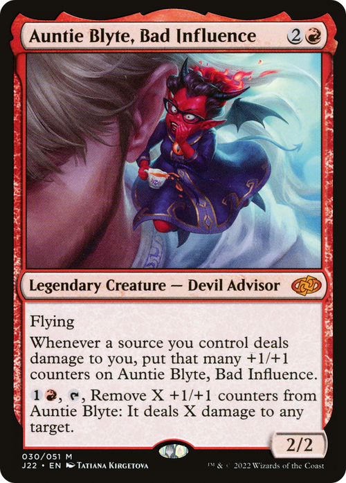 Auntie Blyte, Bad Influence (J22-030) - Jumpstart 2022