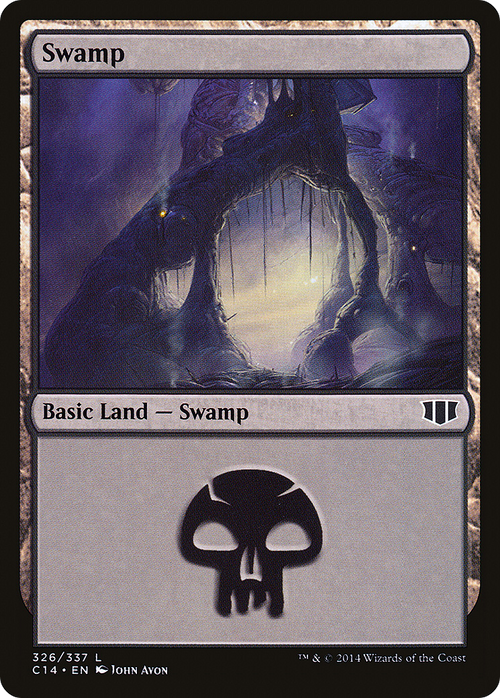 Swamp (326) (C14-326) - Commander 2014
