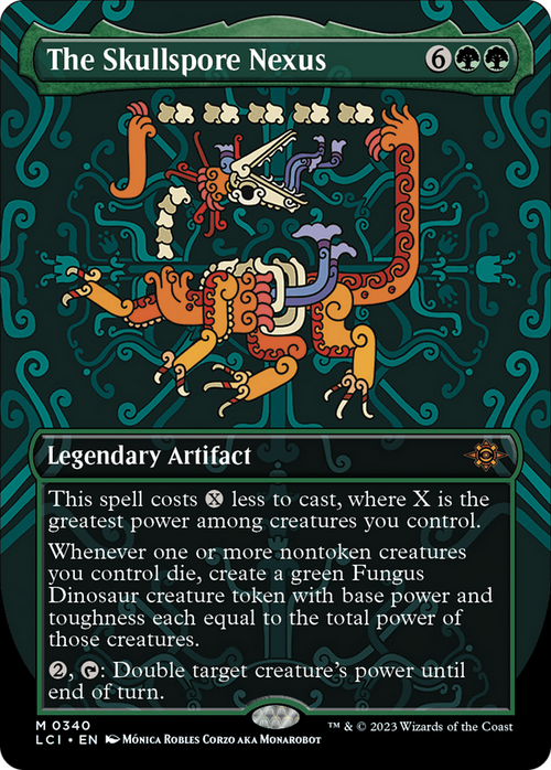 The Skullspore Nexus (Borderless) (LCI-340) - The Lost Caverns of Ixalan Foil