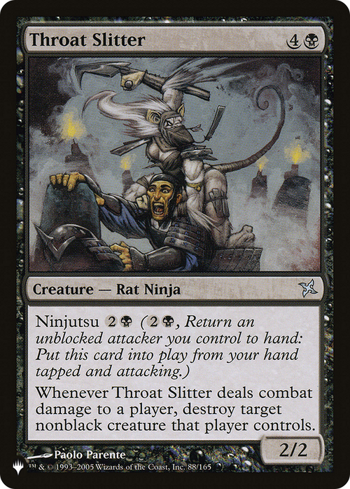 Throat Slitter (LIST-88/165) - The List
