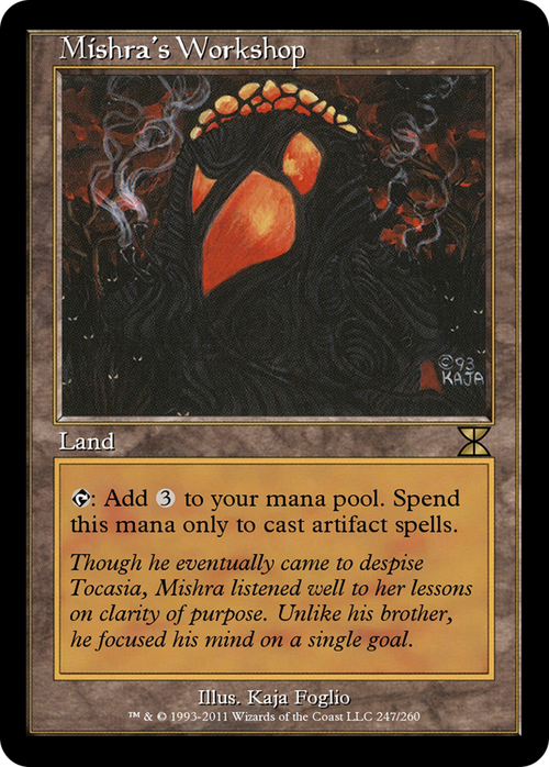 Mishra's Workshop (ME4-247) - Masters Edition IV Foil