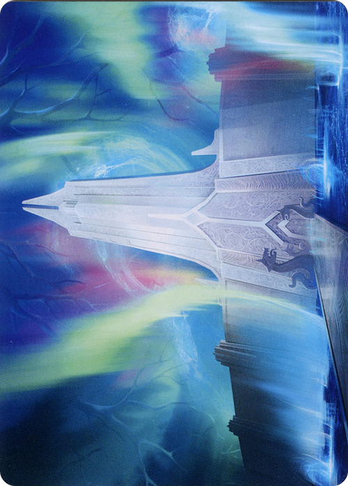 Gates of Istfell // Gates of Istfell (ASKHM-069) - Art Series: Kaldheim (Borderless) Foil
