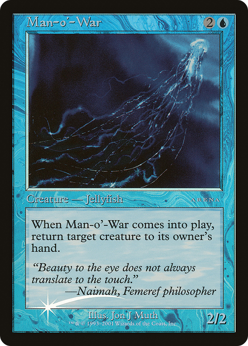 Man-o'-War (ARENA-) - Arena League 2002 Foil