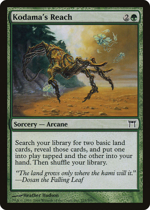 Kodama's Reach (CHK-225) - Champions of Kamigawa