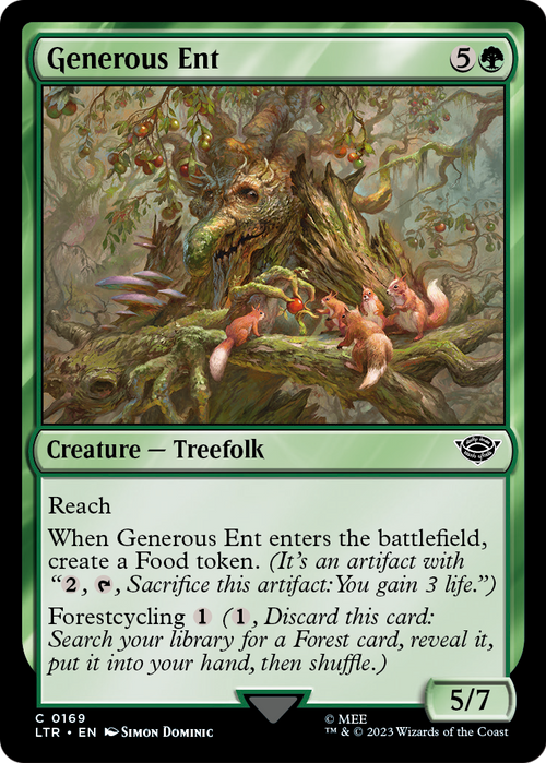 Generous Ent (LTR-169) - The Lord of the Rings: Tales of Middle-earth
