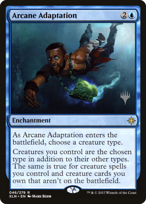 Arcane Adaptation (PPM20-46P) - Ixalan Promos
