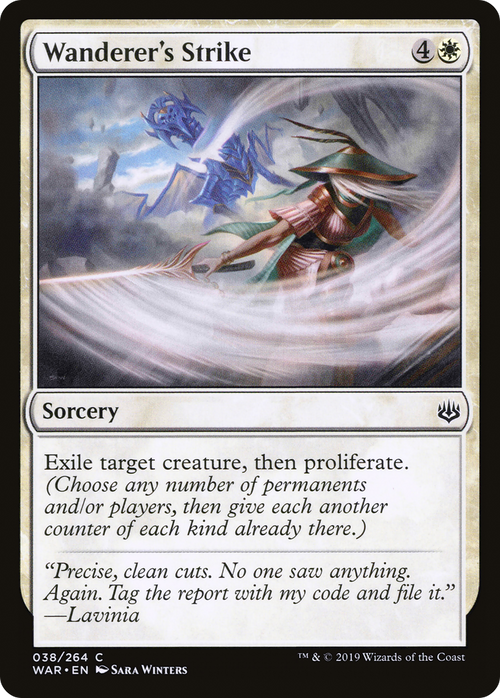 Wanderer's Strike (WAR-038) - War of the Spark
