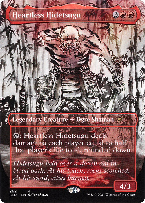 Heartless Hidetsugu (SLD-262) - Secret Lair Drop (Borderless)