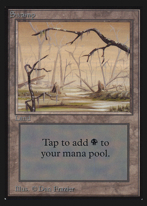 Swamp (B) (CE) (CED-296) - Collectors' Edition