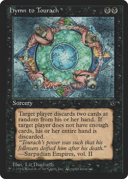 Hymn to Tourach (Circle) (FEM-) - Fallen Empires