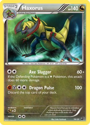 Haxorus  - Holofoil Dragon Vault - Holo Rare