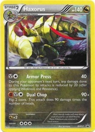 Haxorus - BW57  - Holofoil Black and White Promos - Promo