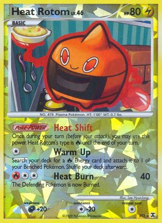 Heat Rotom  - Reverse Holofoil Rising Rivals - Ultra Rare