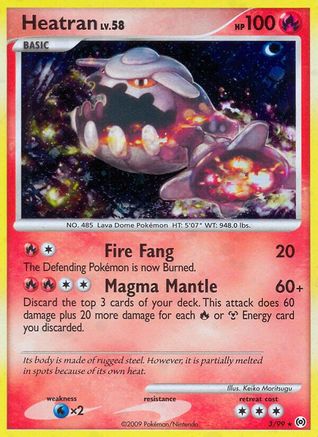 Heatran  - Holofoil Arceus - Holo Rare