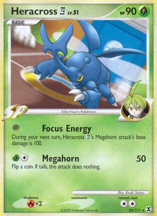 Heracross E4  Rising Rivals - Rare