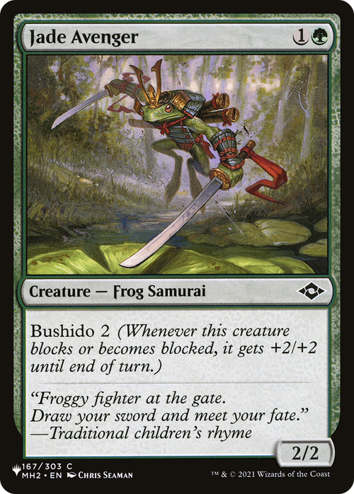 Jade Avenger (LIST-MH2-167) - The List