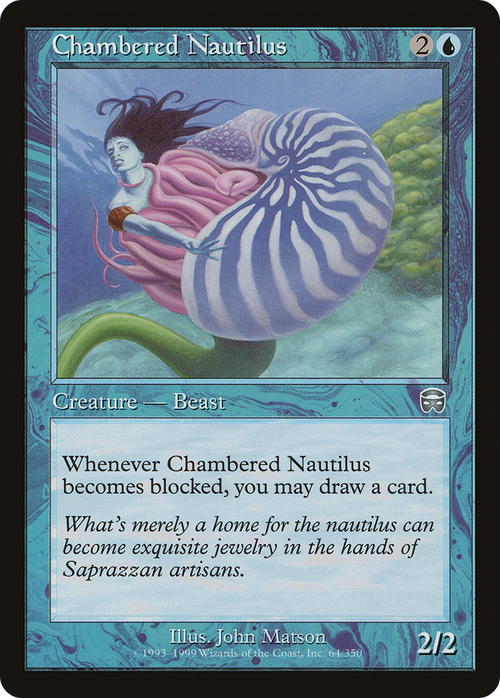 Chambered Nautilus (MMQ-064) - Mercadian Masques