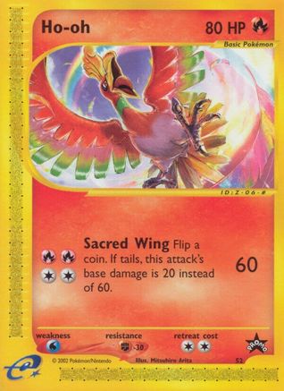 Ho-oh 052  WoTC Promo - Promo