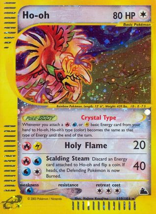 Ho-oh  - Holofoil Skyridge - Secret Rare