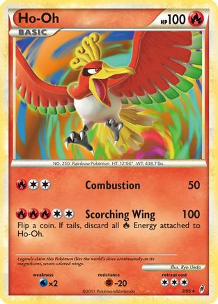 Ho-Oh  - Holofoil Call of Legends - Holo Rare