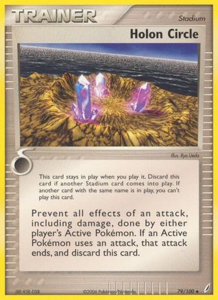 Holon Circle/100  - Reverse Holofoil Crystal Guardians - Uncommon