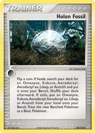 Holon Fossil  - Reverse Holofoil Holon Phantoms - Uncommon