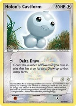 Holon's Castform 044  - Reverse Holofoil Holon Phantoms - Uncommon