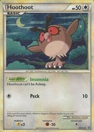 Hoothoot - HGSS05  - Holofoil HGSS Promos - Promo