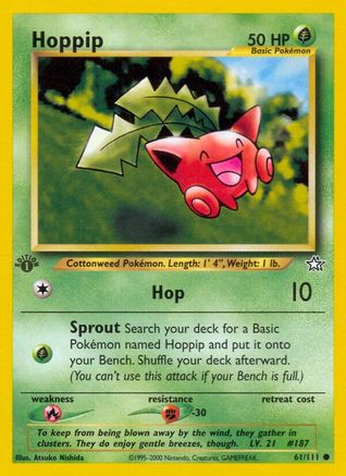 Hoppip 061  - 1st Edition Neo Genesis - Common