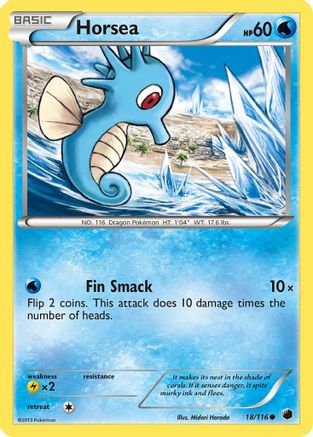 Horsea  Plasma Freeze - Common