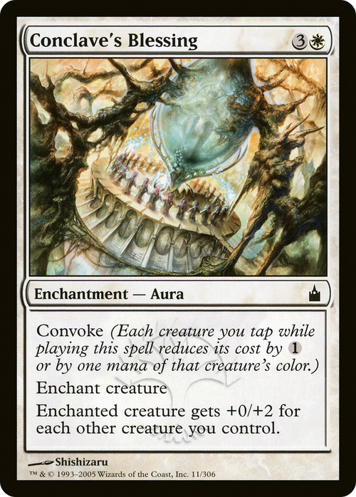Conclave's Blessing (RAV-011) - Ravnica: City of Guilds Foil