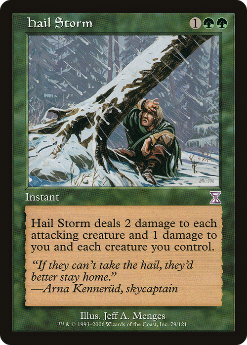 Hail Storm (TSB-079) - Time Spiral Timeshifted Foil