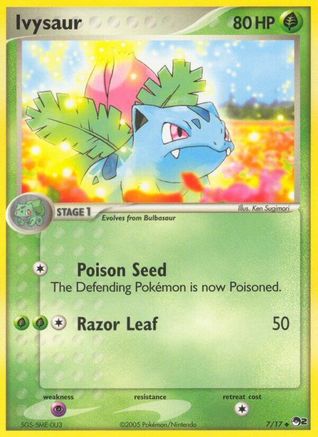Ivysaur/017  POP Series 2 - Uncommon