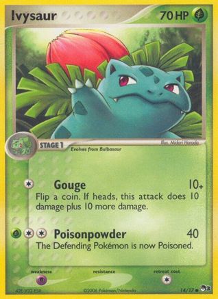 Ivysaur/017  POP Series 3 - Common