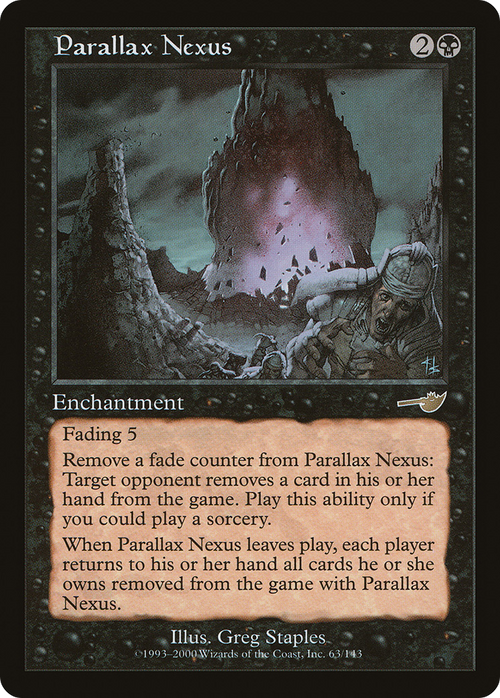 Parallax Nexus (NMS-063) - Nemesis Foil